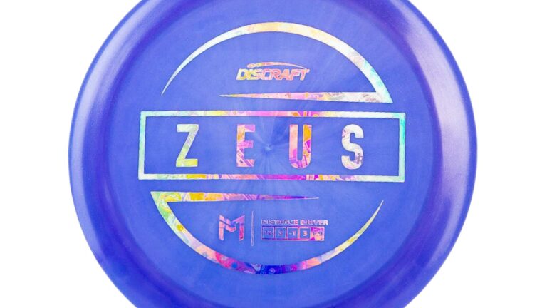 A purple colored Discraft Zeus